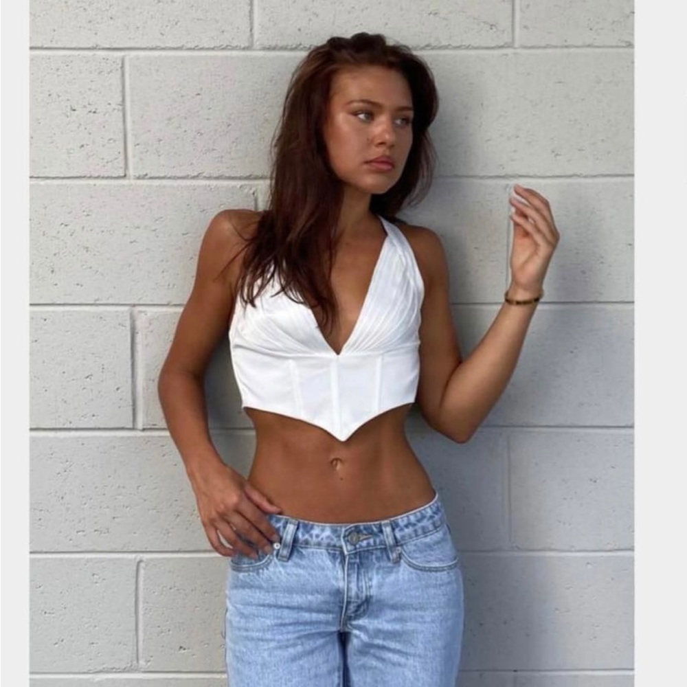 White Princess Polly Top